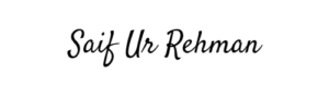 Saif Ur Rheman signature(c founder of herbalinpure)